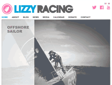 Tablet Screenshot of lizzyracing.com